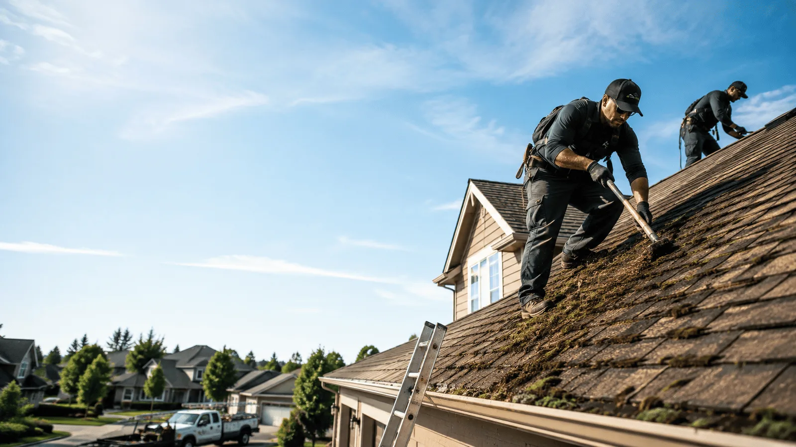 Roof Moss Removal in Plainville, KS near me